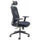 Maldini Black Frame Mesh Posture Ergonomic Chair